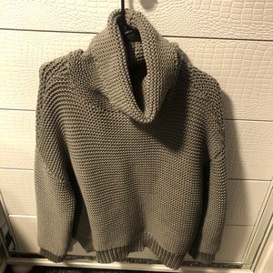 VICI waffle knit turtleneck sweater